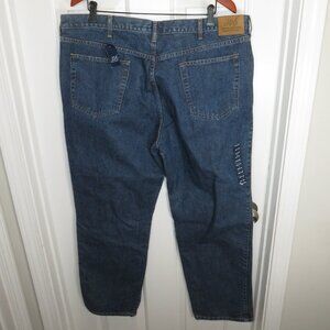 *NWT* Brooks Brothers 346 Jeans Mens 42W/32L Blue Straight Leg Denim